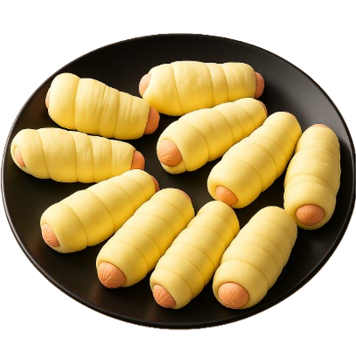 Sausages in Dough (Frozen) ~12-13 pcs