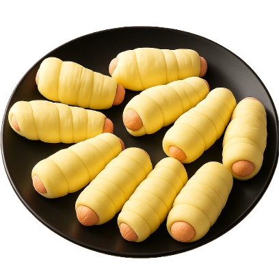 Sausages in Dough (Frozen) ~12-13 pcs