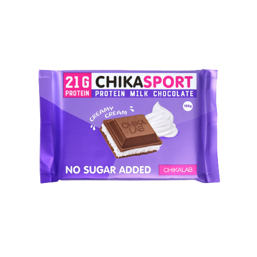 CHIKALAB Chika Sport Milk Protein Chocolate with cream filling