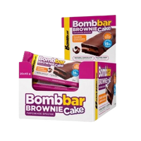 BOMBBAR Brownie Cake Double Chocolate 12 pc