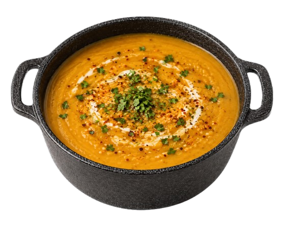 Pot of Lentil Cream Soup ~500 ml