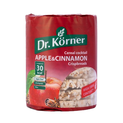 Dr.Korner Apple with Cinnamon & Cereals Cocktail Crispbreads