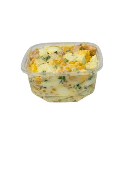 Salat with Cod Liver