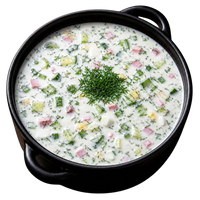 Okroshka With Kefir (500ml) and Borjomi (330ml)