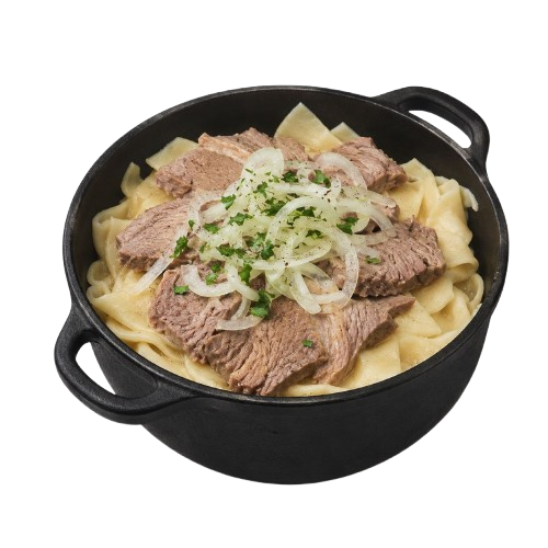 Traditional Beef Beshbarmak