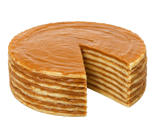 Pancake Cake with Boiled Condenced Milk ~1kg