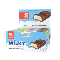 SNAQ FABRIQ Milk Chocolate with creamy filling box 16 pcs