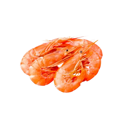 Wild Magadan Shrimps with Caviar (boiled/frozen)