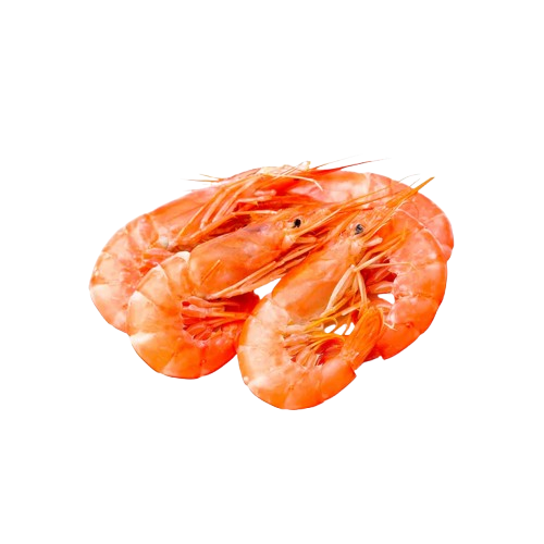Wild Magadan Shrimps with Caviar (boiled/frozen)