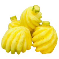 Pineapple peeled