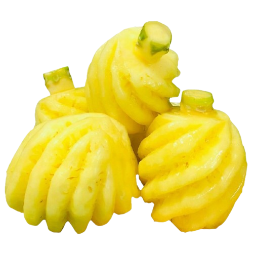 Pineapple peeled