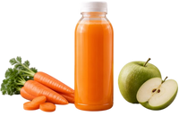 Freshly Squeezed Apple/Carrot Juice