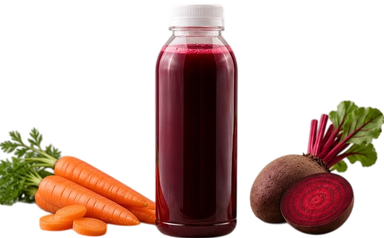 Freshly Squeezed Healthy Beetroot/Carrot Juice
