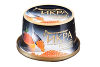 Wild Pink Salmon Caviar Frozen NO PRESERVATIVES "East Coast" 125 g