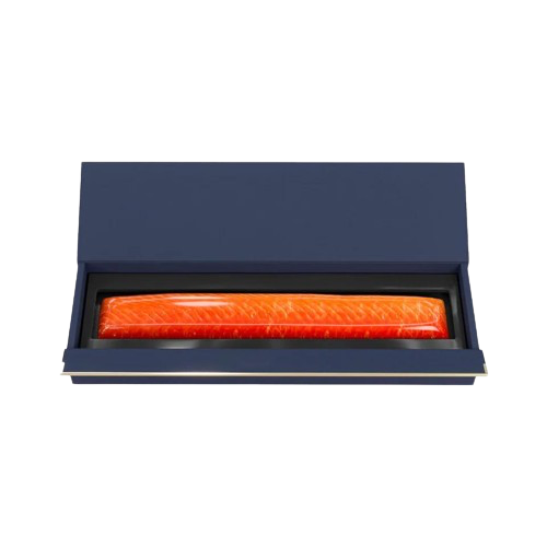 Cold Smoked Salmon Back  with a Gift Box
