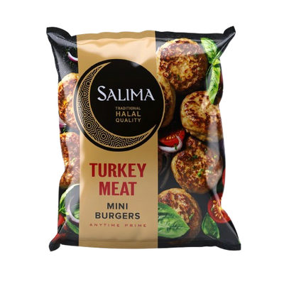 Salima Turkey Mini Burger (Frozen)~300g