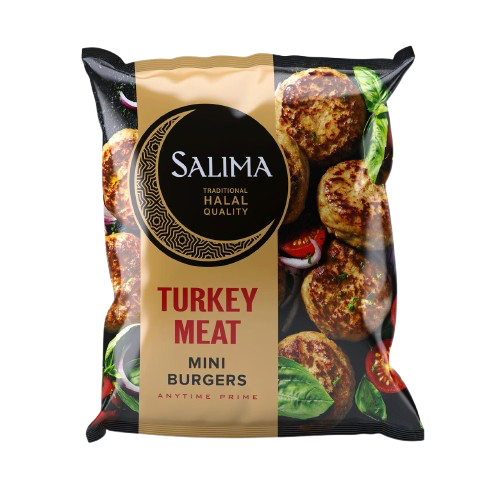 Salima Turkey Mini Burger (Frozen)~300g