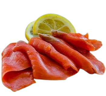 Cold Smoked Salmon Pre Sliced with Orange