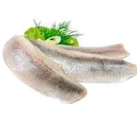 Lightly Salted Olyutor Herring Fillet with dill