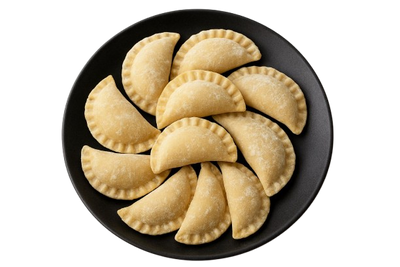 Homemade Vareniki with Cottage Cheese (Frozen)
