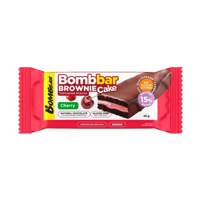 BOMBBAR Brownie Cake Cherry