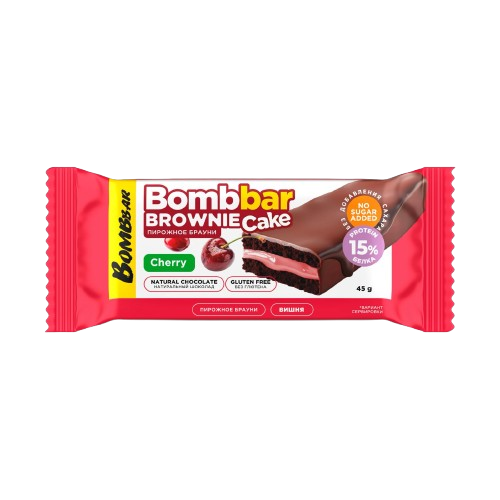 BOMBBAR Brownie Cake Cherry
