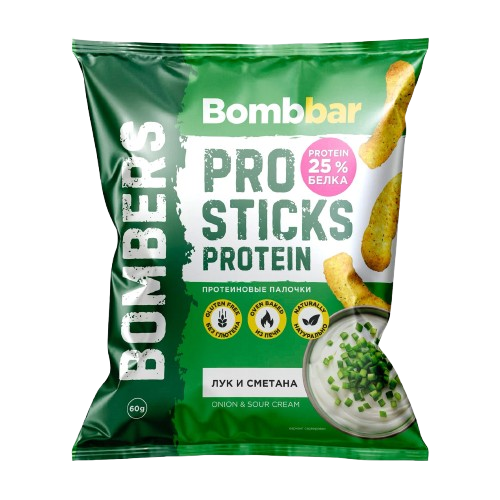 Bombbar Corn Protein Sticks "Onion and sour cream"