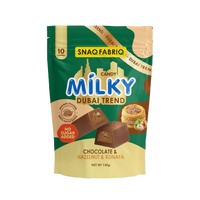 Snaq Fabriq Milk Chocolate Dubai Trend Hazelnut and Kunafa