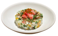 Wellty King crab salad with Konjac Rice