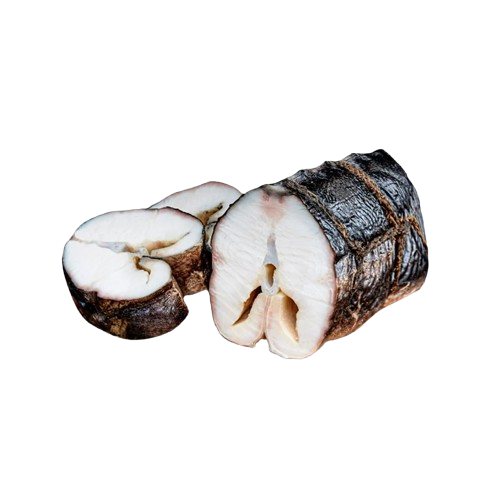Hot smoked Beluga