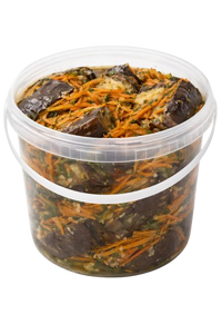 Gustarro Pickled Eggplants Stuffed with Korean-Style Carrots