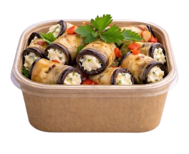 Gustarro Rolled Eggplant with Cheese