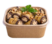 Gustarro Rolled Eggplants with Walnut
