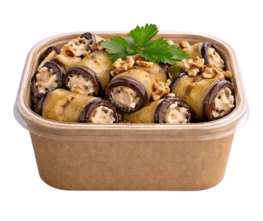 Gustarro Rolled Eggplants with Walnut