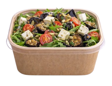 Gustarro Salad with Eggplant and Cheese