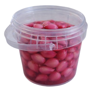 Pickled Garlic With Beetroot