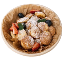 Mini Pancake Icing sugar and berries ~35 pcs