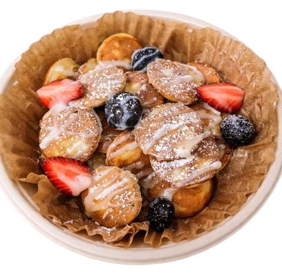 Mini Pancake with condensed milk ~35 pcs