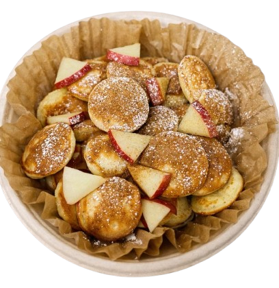 Mini Pancake with apple and cinnamon ~35 pcs