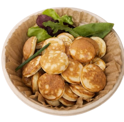 Mini Pancake with cheddar cheese ~35 pcs