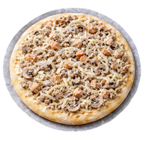 Pizza with Chicken and  Mushrooms (Frozen)