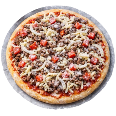 Pizza with Beef (Frozen)