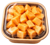 Gustarro Rock Melon Peeled and Sliced