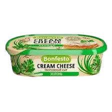 Bonfesto Cream Cheese with  Greens 65% FAT