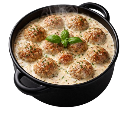 Tefteli in Cream Sauce
