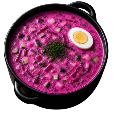 Kholodnik with Greek Yogurt (200G) (Chilled Beetroot Soup)