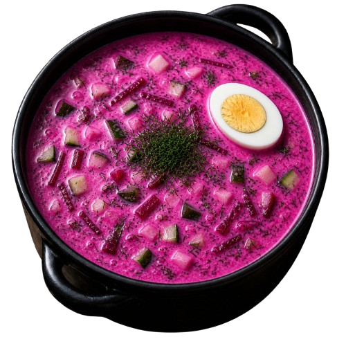 Kholodnik with Greek Yogurt (200G) (Chilled Beetroot Soup)