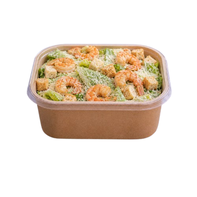 Caesar Salad with Shrimps