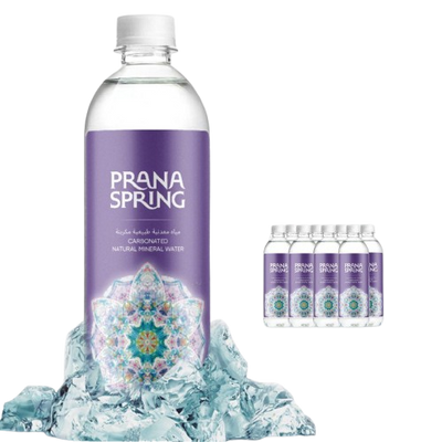 Prana Spring Water Carbonated 1 pkt 8*500 ml