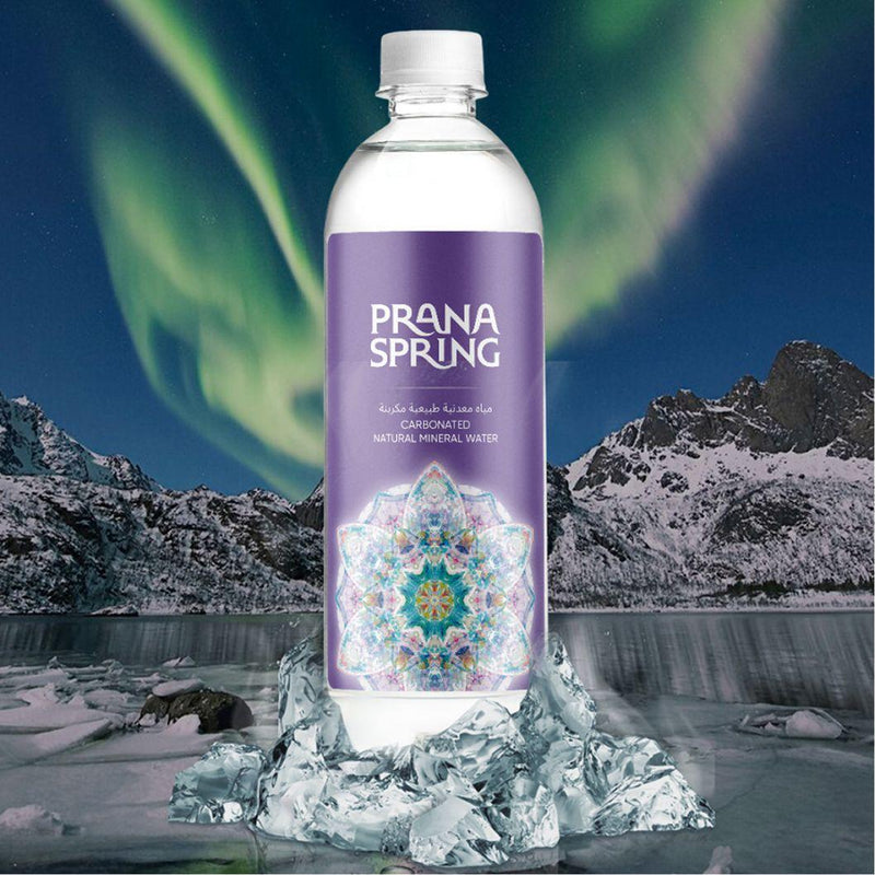 Prana Spring Water Carbonated 500 ml